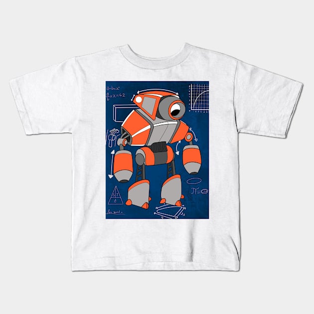 The BluePrints Kids T-Shirt by my.little.canvas21@gmail.com